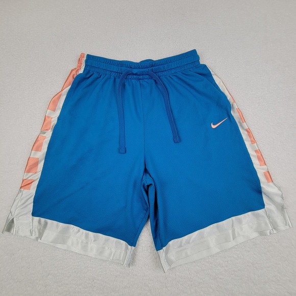 Nike Elite Stripe Basketball Shorts Mens XL Measures 28‎ x 9 CV1748-411 *READ - Picture 1 of 8